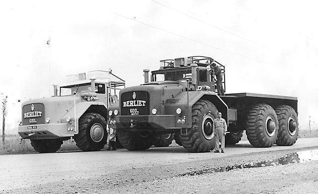 El Berliet T 100 nacía en 1957.